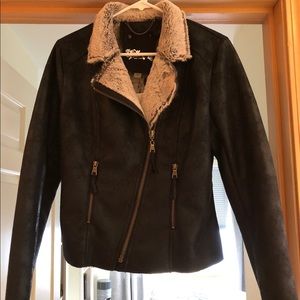 Fillmore black vegan Moto jacket